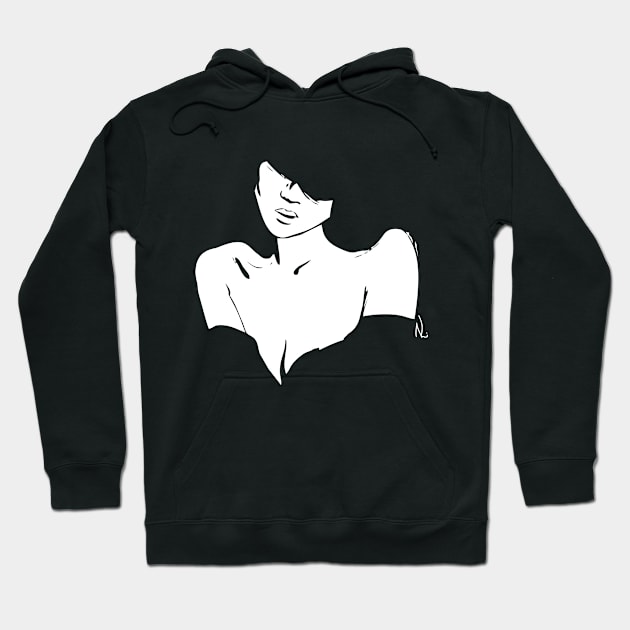 NightFall Lady Hoodie by NoelLupa